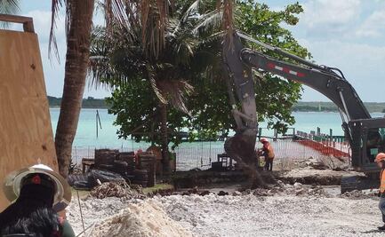Ambientalistas denuncian construcción de la Defensa en Bacalar, Quintana Roo; solicitan intervención de las autoridades
