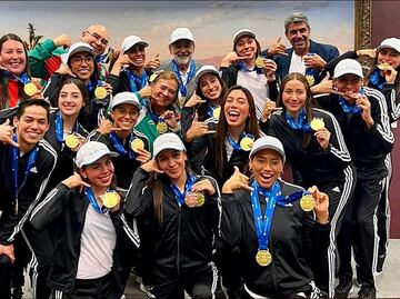 Integrantes de la Selección Mexicana de Natación Artística agradecen el apoyo de Carlos Slim y Arturo Elías Ayub