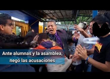 Alumnos del CCH Azcapotzalco expulsan a profesor por presunto acoso