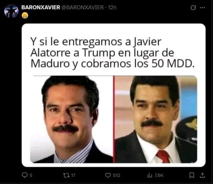 Foto: Captura de pantalla en X