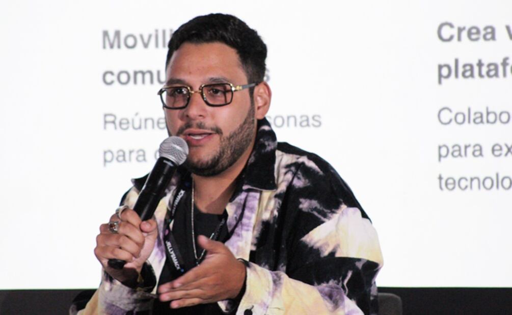 Paco de Miguel compartió en VidCon México 2023 cómo logró convertir su creatividad en su mejor aliada para convertirse en creador de contenido. Foto: Adriana Estrada/EL UNIVERSAL