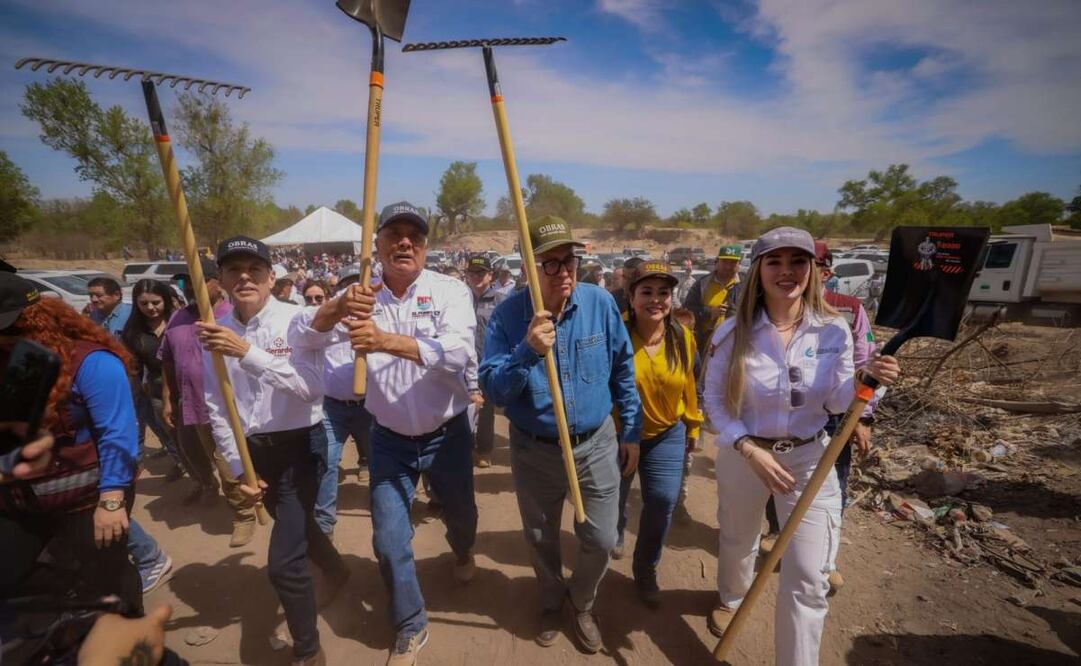 Inician limpieza de ríos en Sinaloa. Foto: Especial