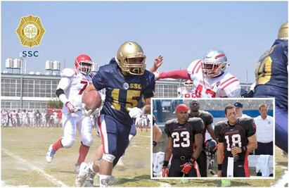 ¿Golpe bajo? Policías y presos de la CDMX se enfrentan en partido de futbol americano