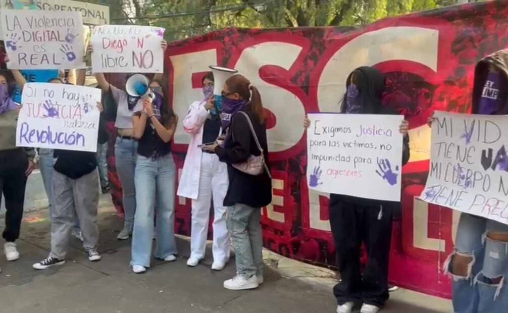 Estudiantes piden al IPN no admitir en ninguna sede a “Diego N”. Foto: Captura de pantalla