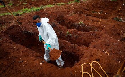 Día negro en Brasil: supera por primera vez las 3 mil muertes por Covid-19 en 24 horas