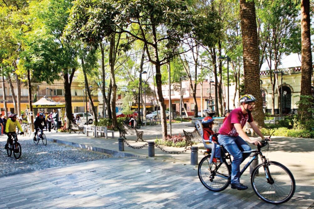 La delegación informó que en los parques Hundido y Ortiz Rubio se instalaron luminarias y espacios exclusivos para mascotas (ARCHIVO ELUNIVERSAL)