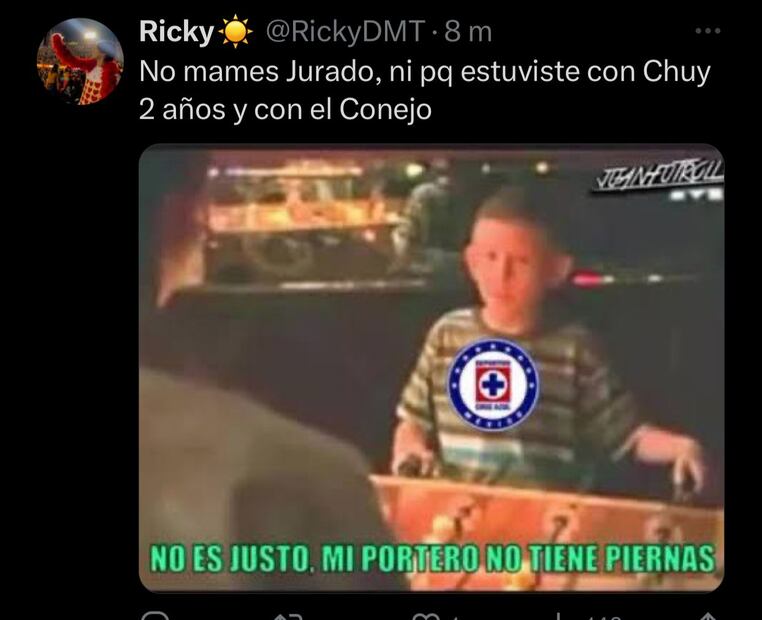 Los mejores memes de la derrota del Cruz Azul