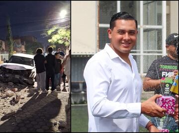En aparente estado de ebriedad, funcionario del Instituto del Deporte choca vehículo oficial en SLP; lo separan de su cargo