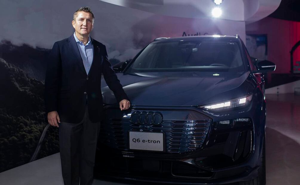 Edgar Casal Álvarez, Director de Audi. Foto: Esteban Torreblanca / EL UNIVERSAL
