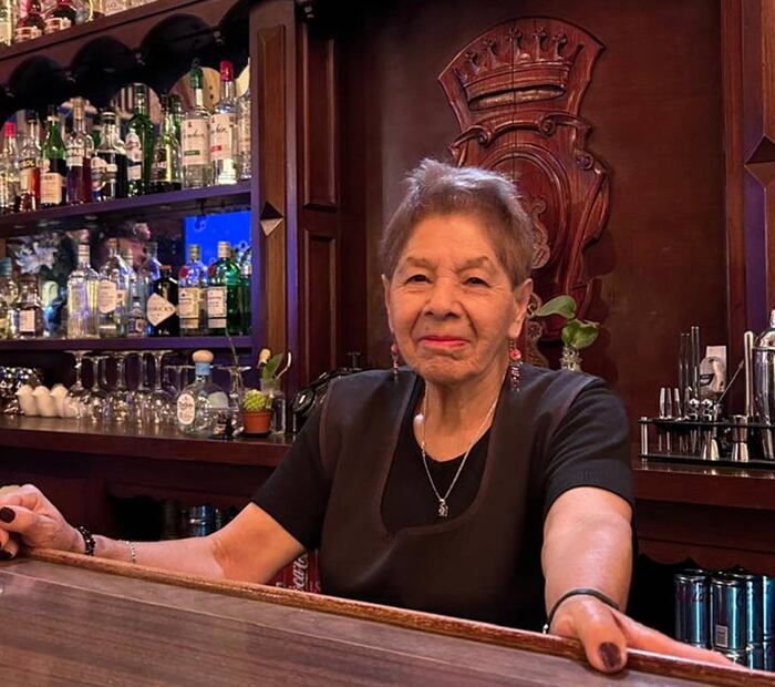 Doña Perita, la primer bartender de México. Foto: Alan Nájera / El Universal