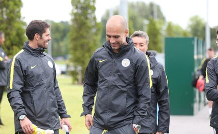 'Pep' realiza su primer entrenamiento con el City
