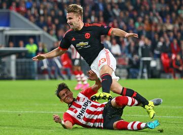 Luke Shaw recordó la lesión causada por Héctor Moreno