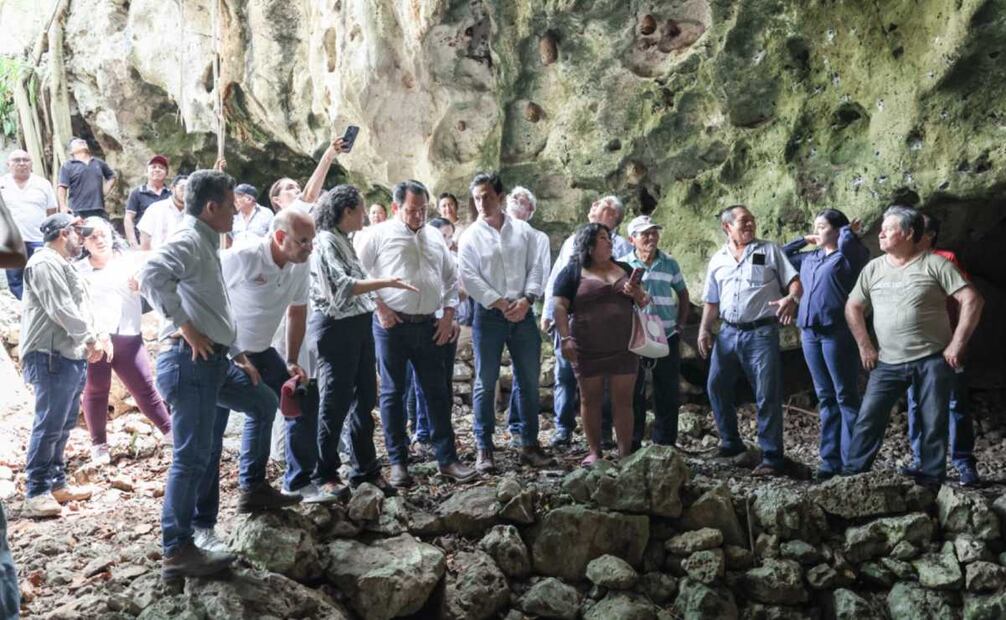 Inicia estrategia para proteger cenotes en Yucatán (11/05/2025). Foto: Especial