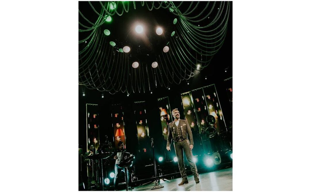 Alejandro Fernández se presentó este miércoles en el Auditorio Nacional.