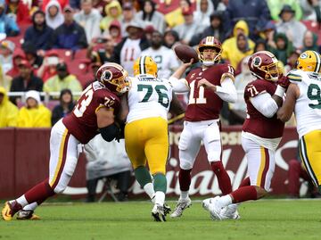 Redskins derrota con autoridad a los Packers