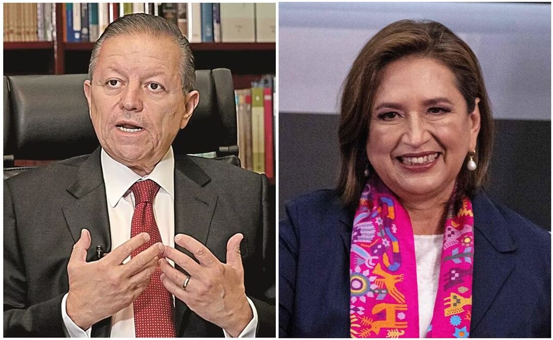 Arturo Zaldívar Y Xóchitl Gálvez. Fotos: Archivo / EL UNIVERSAL