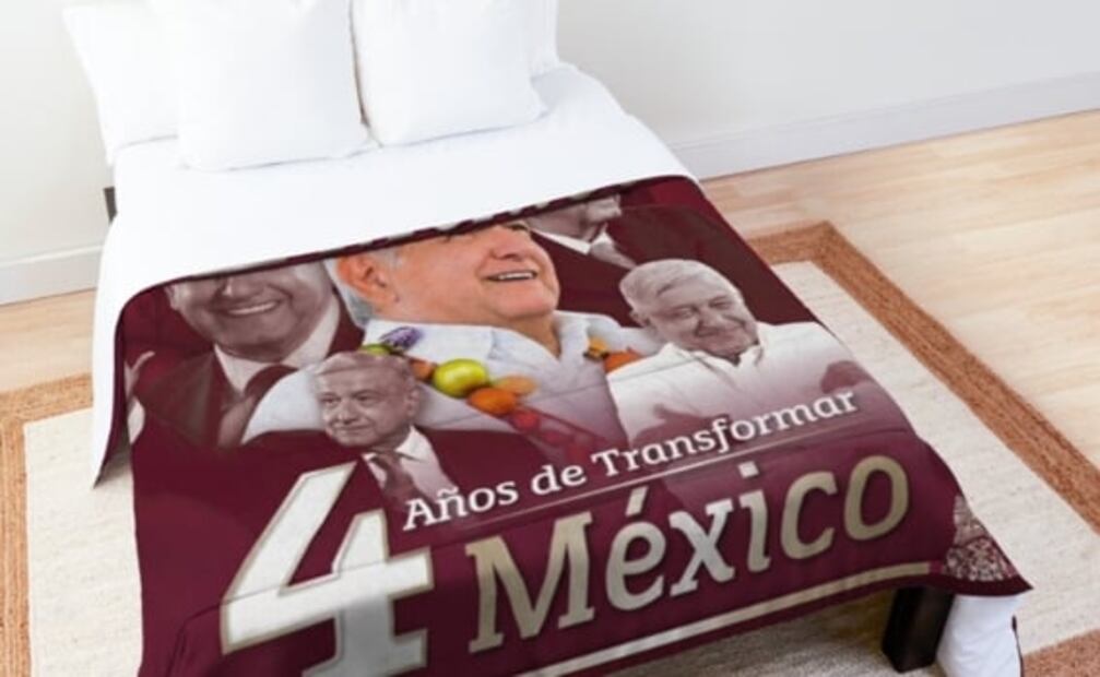 Comparten los modelos de las cobijas de AMLO "para el frío", como las que quiere Elizabeth García Vilchis 