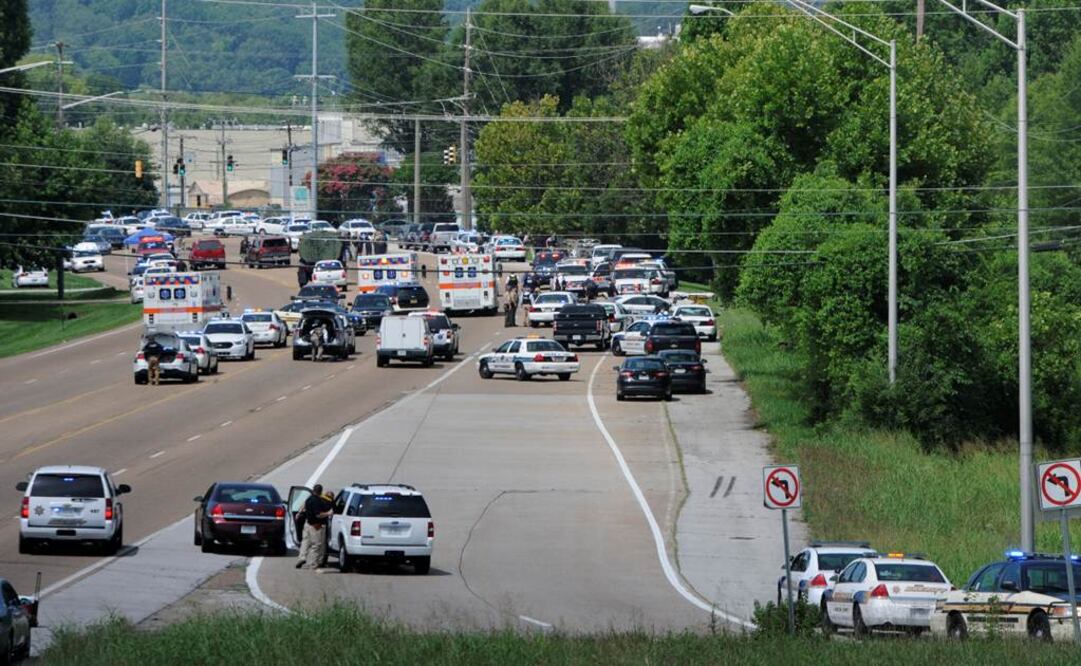 Por lo menos dos instalaciones militares en Tennessee fueron atacadas a disparos el Jueves, incluso unas instalaciones navales en Chattanooga Foto: AP