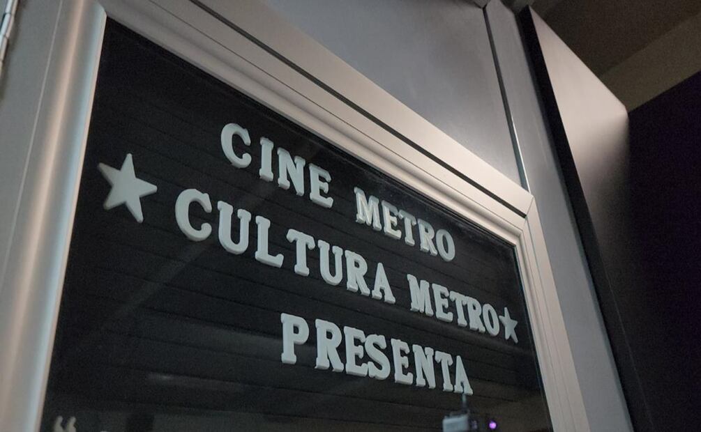 Sala de Cine del Metro Zapata recibe a más de 6 mil 200 espectadores en 2024. Foto: Laura Arana