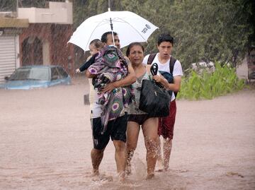 Heavy rains in Northwest Mexico leave 4 dead