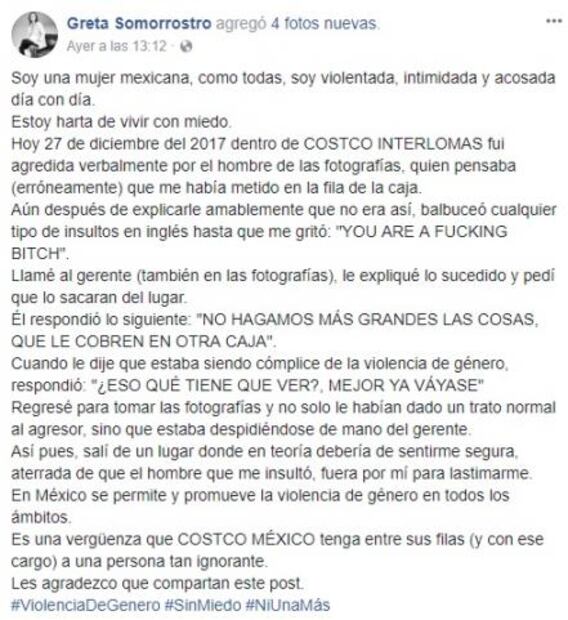 Mujer denuncia agresión en tienda de Interlomas