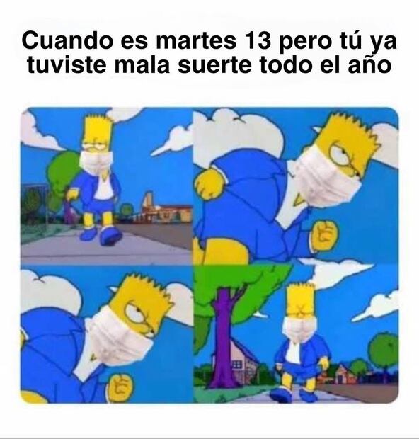 Los mejores memes que dejó el primer martes 13. Foto: Captura de pantalla