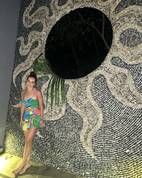 Tania Rincón muestra los colores que le quedan mejor (Fuente Instagram @taniarin)