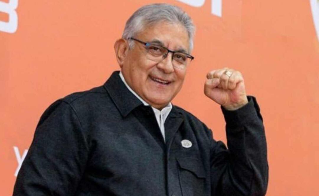 El líder nacional del SNTE, Alfonso Cepeda Salas. Foto: SNTE