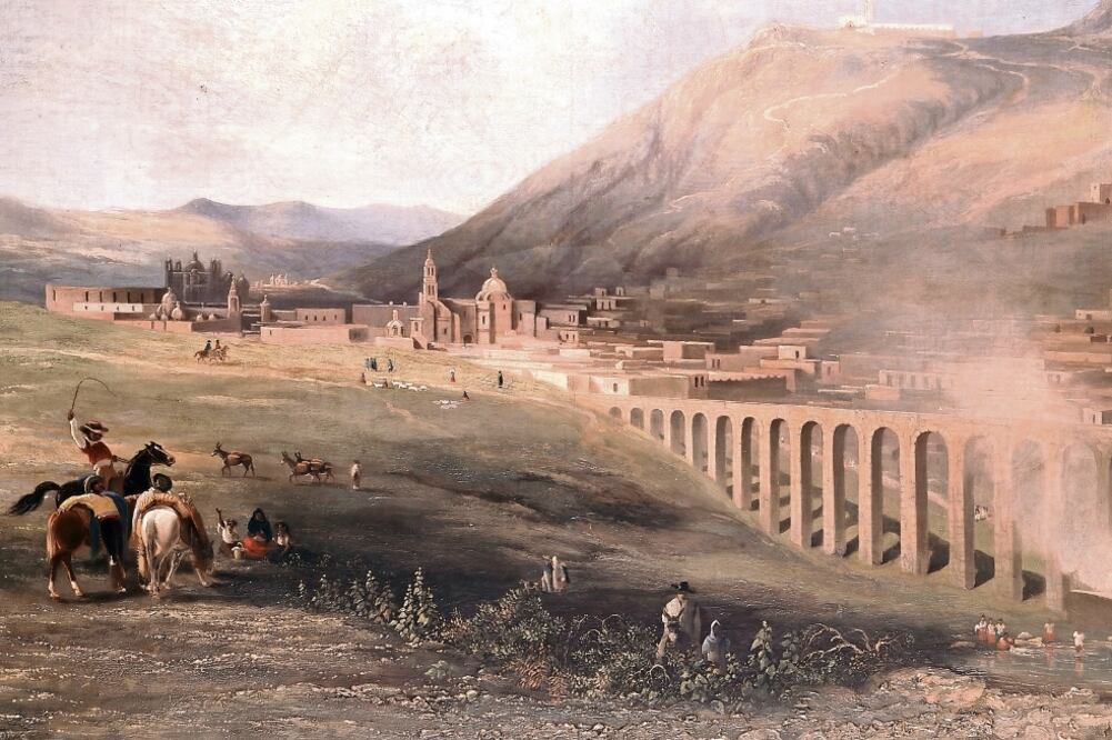 Obra que forma parte de la muestra Paisaje. Patrimonio e identidad (CORTESÍA MUSEO FRANZ MAYER)