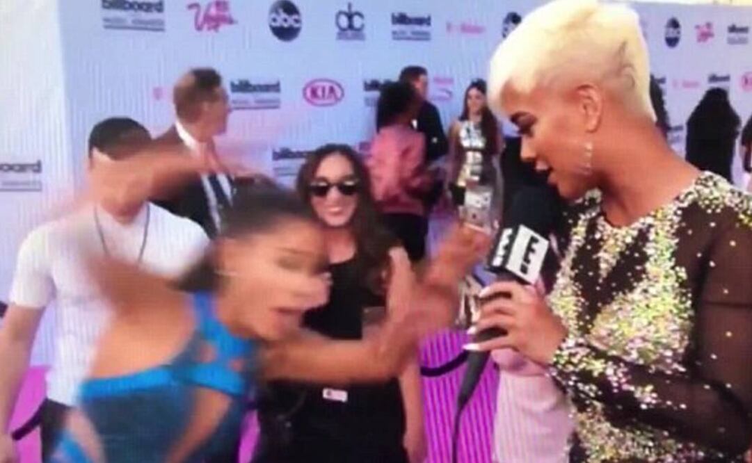 La conductora Sibley Scoles reaccionó a tiempo y pudo detener la caída de Grande. (FOTO: Especial)