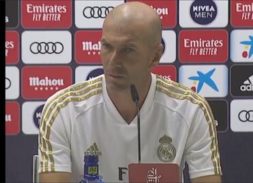 Zidane explota a horas del juego por el título del Real Madrid