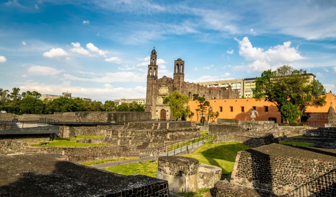 La ruta inicial une a la ciudad de Querétaro y su catedral, con la Iglesia de Santiago en Tlatelolco, en la Ciudad de México.(Foto: Istock)
