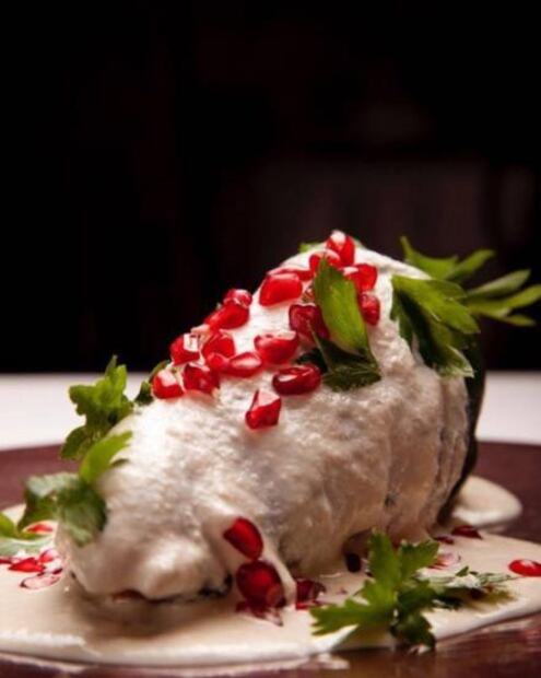 Lugares para comer chiles en nogada en CDMX  