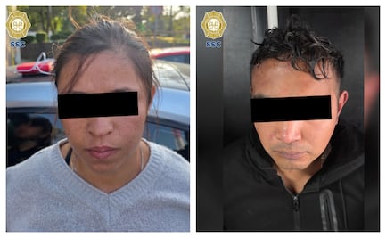 Detienen a pareja por asalto durante falsa venta de auto en Álvaro Obregón