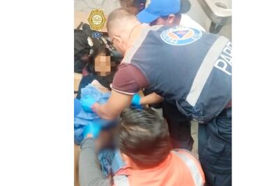 En pleno Día de las Madres, niña de 13 años da a luz en el Metro; fue auxiliada por elementos de Policía Auxiliar, STC y Protección Civil