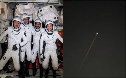 El regreso de la misión espacial Crew-3 a la Tierra fue visto desde México 