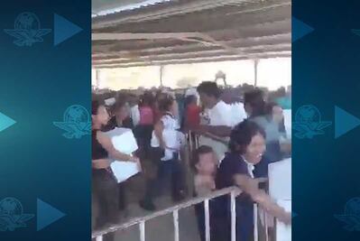 Roban despensas en Chiapas