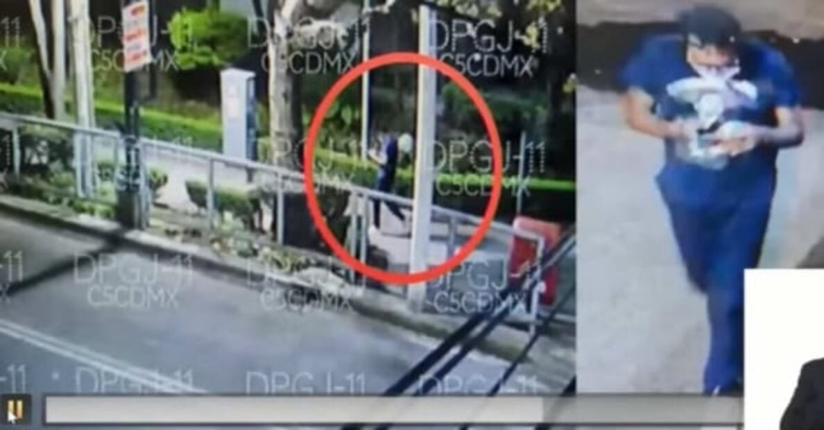 Tranquilo, así captaron a presunto tirador de Ciro Gómez Leyva tras cometer el ataque armado
