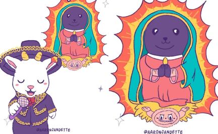 Con ternurines, tiktoker celebran el Día de la Virgen de Guadalupe; video se vuelve viral