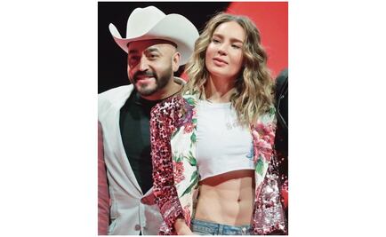 Lupillo Rivera promociona a Belinda y usuarios cuestionan romance 