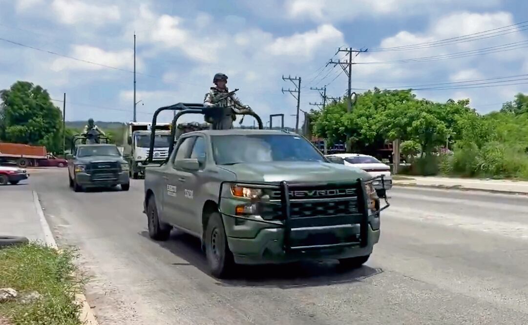 Elementos del Ejército, junto a la Guardia Nacional y la Marina, iniciaron operativos en varios municipios del norte de Veracruz para combatir la inseguridad. Foto: Especial