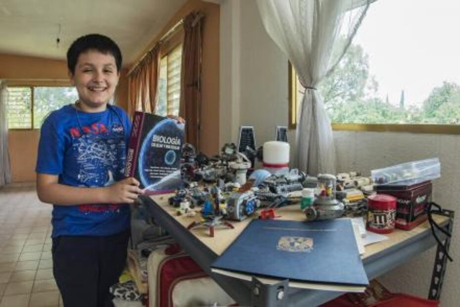Niño de 12 años estudiará carrera de Física Biomédica en la UNAM