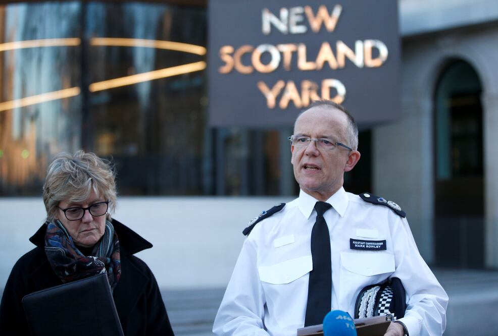 El comandante de la policía contraterrorista británica Mark Rowley (Foto: Reuters)