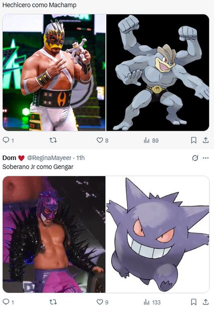 Leyendas Pokémon Z-A x CMLL: Los mejores looks que dejó el evento de lucha libre inspirados en el videojuego. Fuente: X