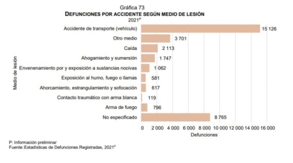 Las 8 gráficas del Inegi que muestran las principales causas de muerte en México