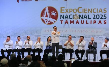 Arranca ExpoCiencias Nacional Tamaulipas 2025; Américo Villarreal llama a niños y jóvenes a impulsar sus ideas y proyectos