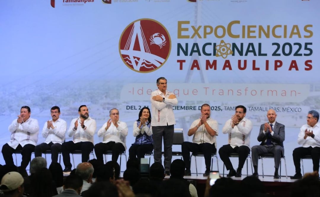 Arranca ExpoCiencias Nacional Tamaulipas 2025 (03/12/2025). Foto: Especial