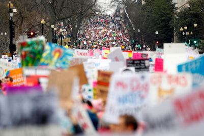 Minuto a Minuto. El mundo se une a la marcha de mujeres contra Trump