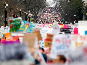 Minuto a Minuto. El mundo se une a la marcha de mujeres contra Trump
