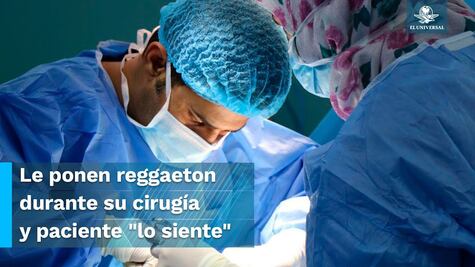 Paciente se vuelve viral al bailar durante una operación 